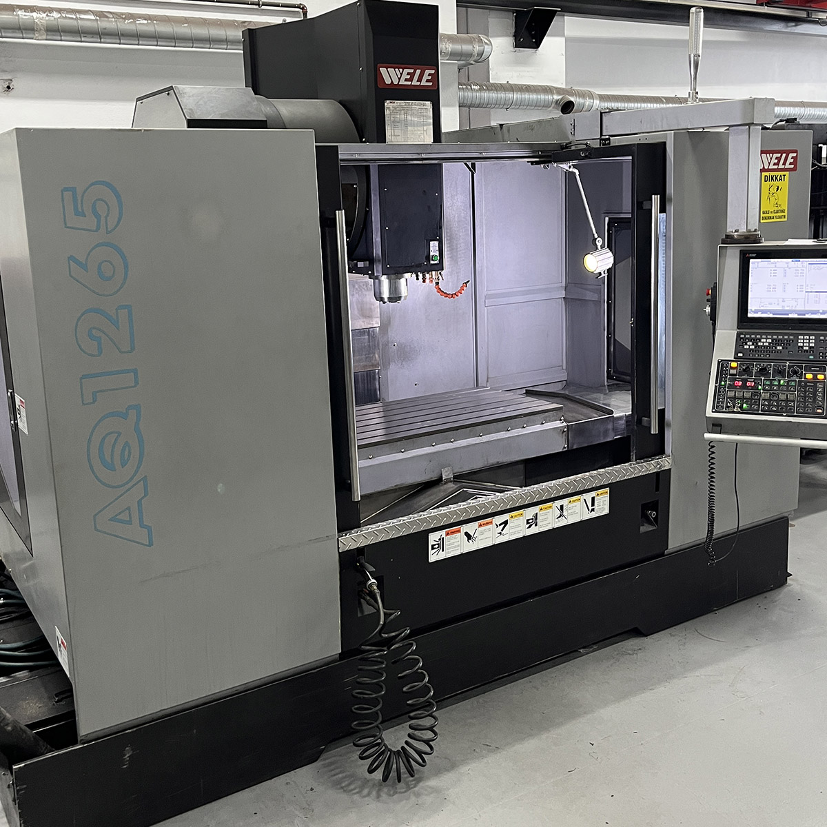 İkinci El WELE AQ1265 CNC Dik İşleme Merkezi